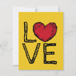 Liebe Feiertagskarte