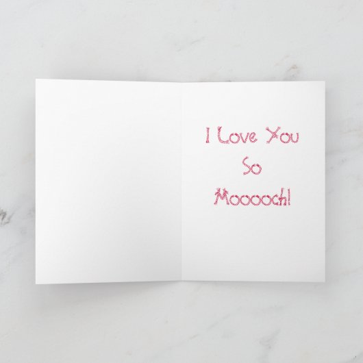 Liebe Feiertagskarte (Innenseite)