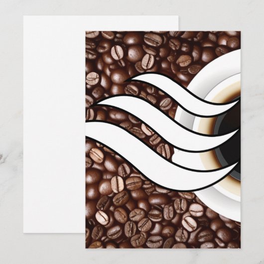 Liebe Feiertagskarte (Vorne/Hinten)