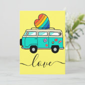 Liebe Feiertagskarte (Stehend Vorderseite)