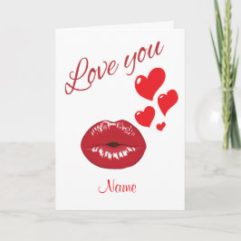 Liebe Feiertagskarte