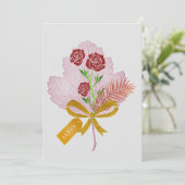 Liebe Feiertagskarte (Stehend Vorderseite)