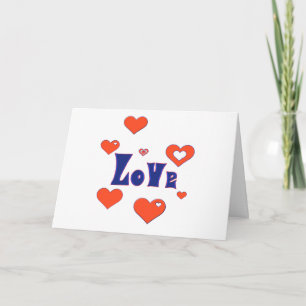 Liebe Feiertagskarte