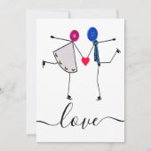 Liebe Feiertagskarte (Vorderseite)