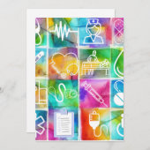 Liebe Feiertagskarte (Vorne/Hinten)