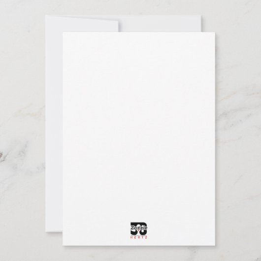 Liebe Feiertagskarte (Rückseite)