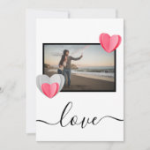 Liebe Feiertagskarte (Vorderseite)