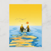 Liebe Feiertagspostkarte (Vorderseite)