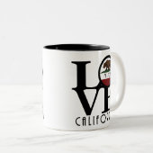 LIEBE Felton California 11oz Zweifarbige Tasse (VorderseiteRechts)