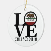 LIEBE Felton California Keramik Ornament (Links)