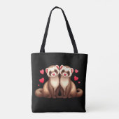 Liebe Ferret Tasche (Rückseite)