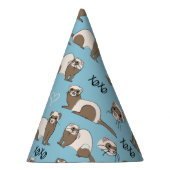 Liebe Ferrets - Blue Party Hat Partyhütchen (Rechts)