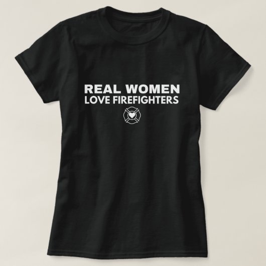 Liebe Feuerwehrmänner T-Shirt (Design vorne)