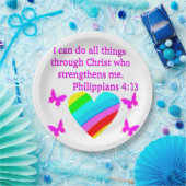 LIEBE FILMPHILIPPIANS 4:13 DESIGN PAPPTELLER (Party)