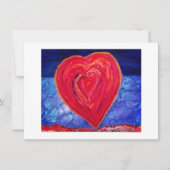 Liebe findet uns mitteilungskarte (Vorderseite)