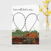 Liebe findet Weg Karte (Gelbe Blume)