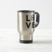 LIEBE Firefighter-Tasse/Tumbler Reisebecher (VorderseiteRechts)