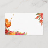 Liebe First Spritz rächen, wie viele Candies Brida Begleitkarte (Rückseite)