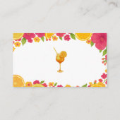 Liebe First Spritz rächen, wie viele Rings Bridal Begleitkarte (Rückseite)