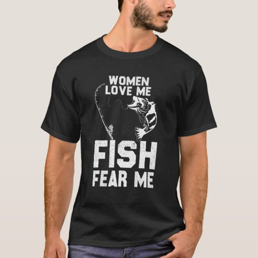 Liebe Fische Angst mich, die Liebe Fischen T-Shirt (Vorderseite)