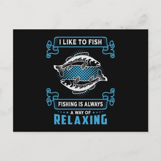 Liebe Fischerei Fischerei Fischerei Fischfang Fisc Postkarte (Vorderseite)
