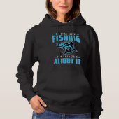 Liebe Fischerei Fischfang Fisch Funny Gift Hoodie (Vorderseite)