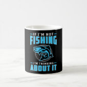 Liebe Fischerei Fischfang Fisch Funny Gift Kaffeetasse (Mittel)