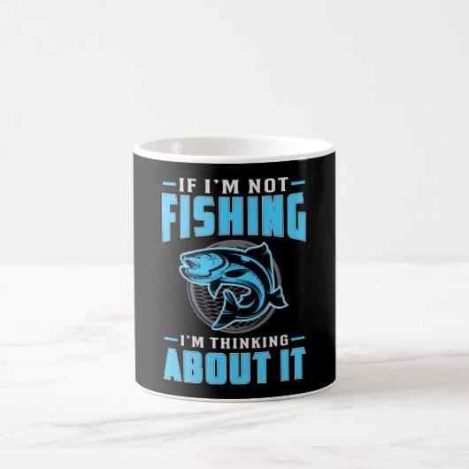 Liebe Fischerei Fischfang Fisch Funny Gift Kaffeetasse (Mittel)