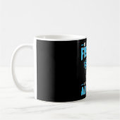 Liebe Fischerei Fischfang Fisch Funny Gift Kaffeetasse (Links)