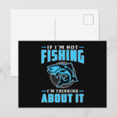 Liebe Fischerei Fischfang Fisch Funny Gift Postkarte (Vorne/Hinten)
