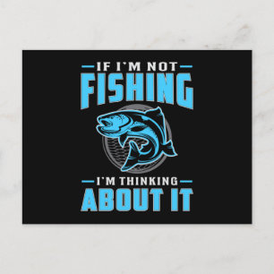 Liebe Fischerei Fischfang Fisch Funny Gift Postkarte
