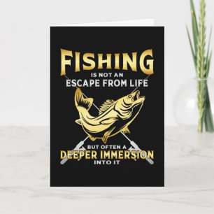 Liebe Fischfang Fisch Fisch Fisch Funny Gift Karte