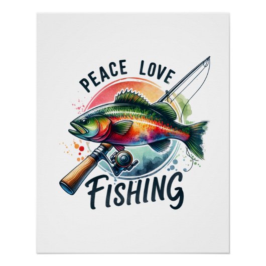 Liebe Fischfang Poster (Vorderseite)