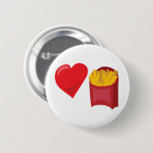 Liebe-Fischrogen!  Kundengerecht: Button (Vorne & Hinten)