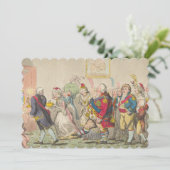 Liebe - flache Einladung 12,7 cm x 17,8 cm (Stehend Vorderseite)