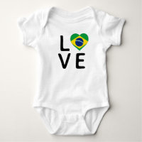 Liebe - Flagge Brasiliens