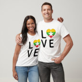 Liebe - Flagge Myanmars T-Shirt (Unisex)