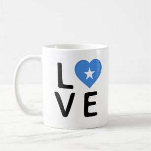 Liebe - Flagge Somalias Kaffeetasse
