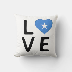 Liebe - Flagge Somalias Kissen
