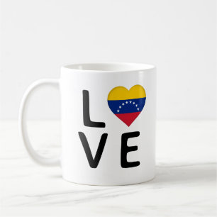Liebe - Flagge Venezuelas Kaffeetasse