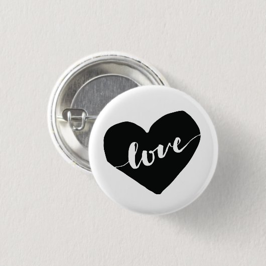 Liebe-Flair-Button Button (Vorne & Hinten)
