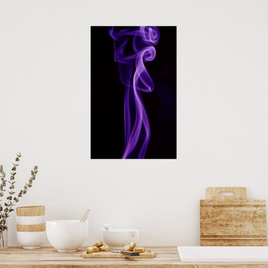 Liebe Flame Poster (Küche)