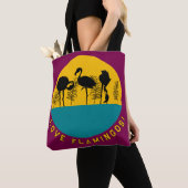 Liebe Flamingos! Tasche (Von Nahem)
