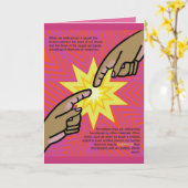 LIEBE FLASH KARTE (Gelbe Blume)