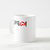 Liebe Fledermäuse2 Tasse (Vorderseite Links)