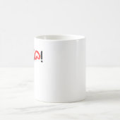 Liebe Fledermäuse2 Tasse (Mittel)