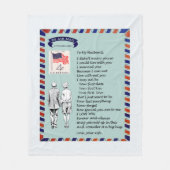 Liebe Fleece Blanket (Vorderseite)