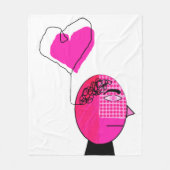 Liebe Fleecedecke (Vorderseite)