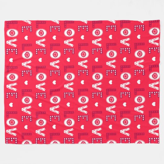 Liebe Fleecedecke (Vorderseite (Horizontal))