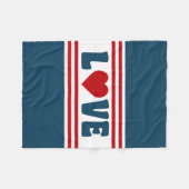 Liebe Fleecedecke (Vorderseite (Horizontal))